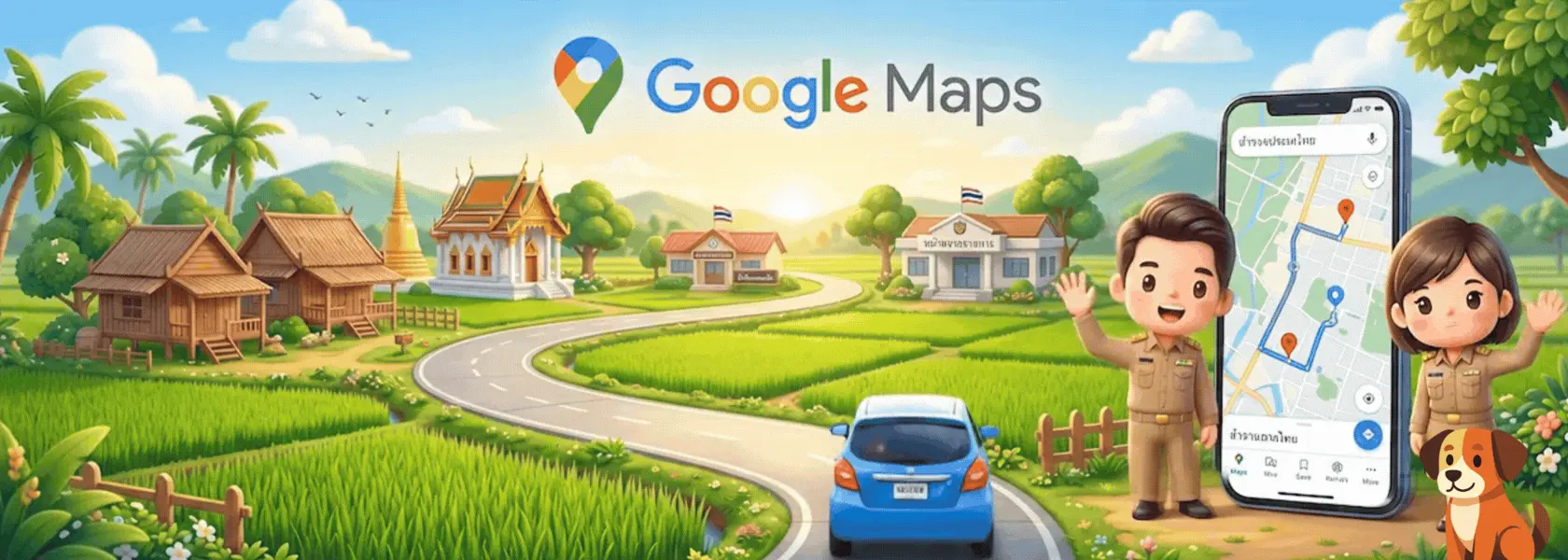แผนที่และการเดินทาง องค์การบริหารส่วนตำบลคำไหล Google Maps